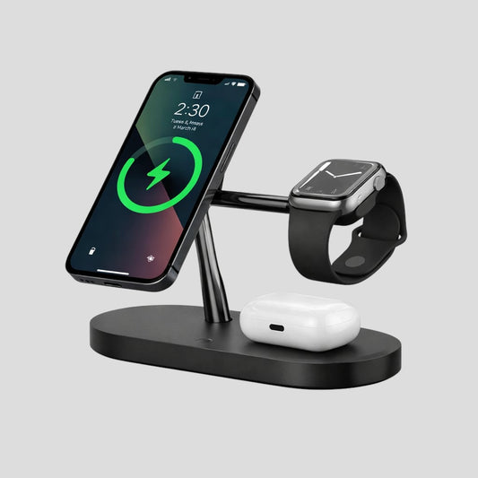 3 In 1 Wireless Charger Stand For iPhone Apple Watch And AirPods